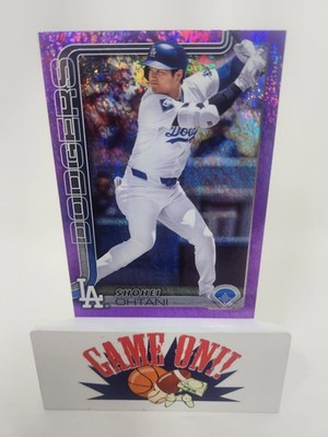 2025 Topps Series 1 Shohei Ohtani #1 Purple Holo Foil #ed 247/250 BUF