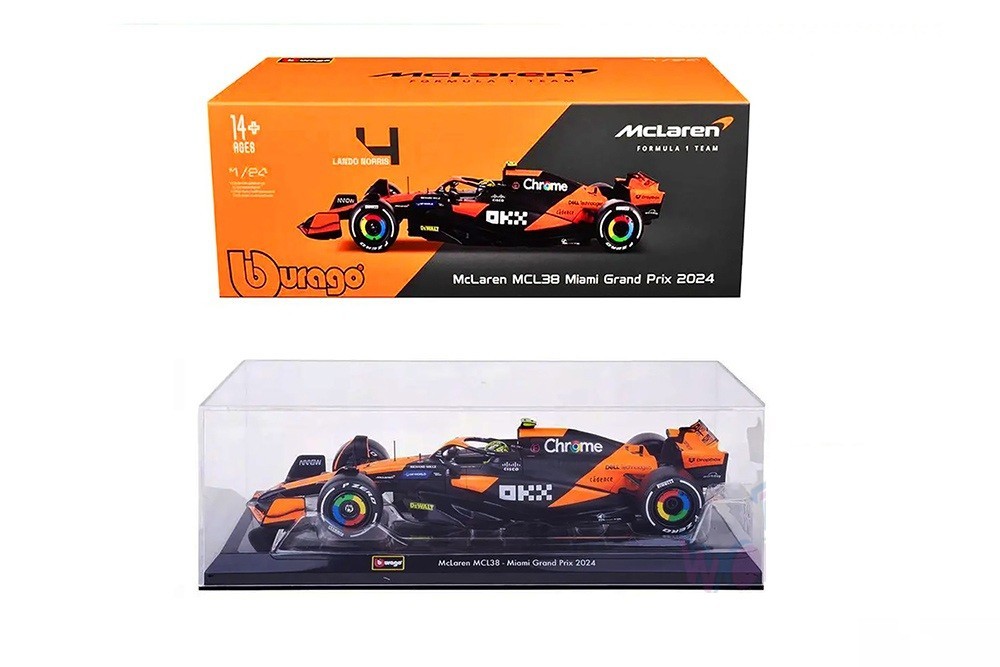 McLaren F1 Team #4 Lando Norris Driver OKX FormulaOne Miami GP