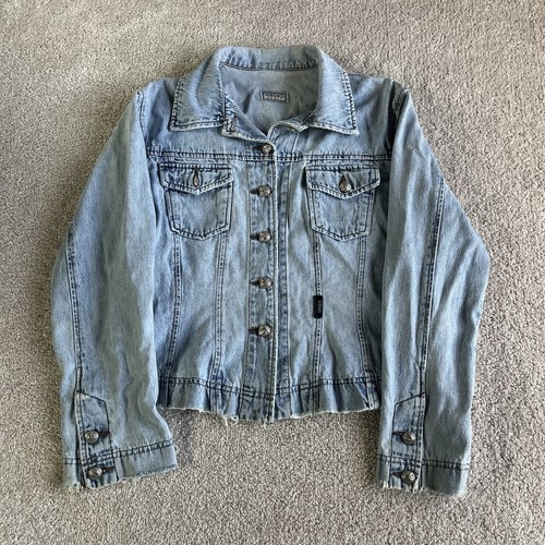 Versace Jean Couture Sports Men’s Distressed Denim Jacket