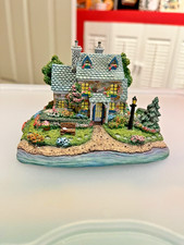 Thomas Kinkade Kinkades Cottage lamplight vil...