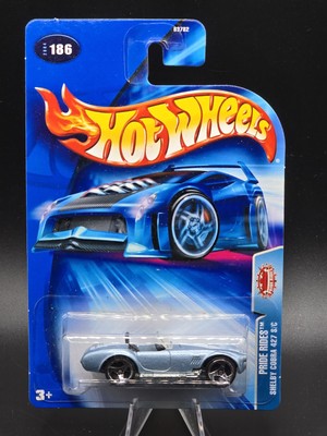 2004 Hot Wheels #186 Pride Rides SHELBY COBRA 427 S/C Light Blue w/Chrome 3 Sp