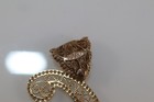 Large Vintage G Initial Filigree Pendant Turkey — photo 4