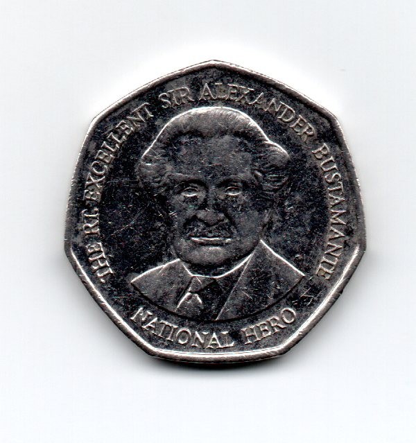 Jamaica 1996, Sir Alexander Bustamante, National Hero, 1 dollar, accept offers