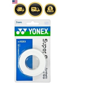 Overgrip Super GRAP 3 Pack - Tennis, Badminton, Squash - Choice of Colors