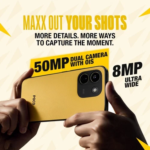 POCO X8 Power | 128GB | 8GB RAM | Yellow | Unlocked Snapdragon 6 Gen 5 10000mAh - Picture 13 of 23