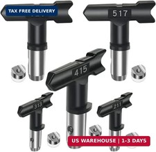 Graco Paint Sprayer Tips, 5 Pcs Airless Paint Sprayer Tips Set 211/313/415/517/
