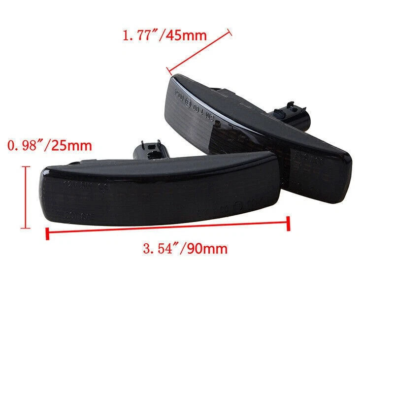 Luces de señalización laterales LED ámbar para Land Rover Range Rover Sport L320 2006-13 Foto 3 de 4