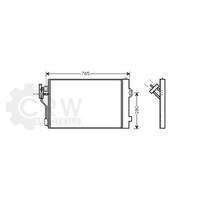 Kondensator Klimaanlage FüR Mercedes-Benz Vito Bus 109 Cdi Bj.06-14