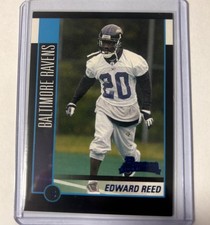 2002 Bowman #138 Ed Reed Rookie Card RC Baltimore Ravens HOF Near Mint. rookie card picture