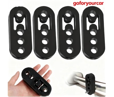 4Pc Performance Polyurethane Rubber Exhaust Hangers Adjustable Muffler Universal - Image 1 of 4