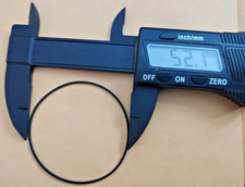 52mm x 1mm 3 3/8 Folded Square Rubber Belt