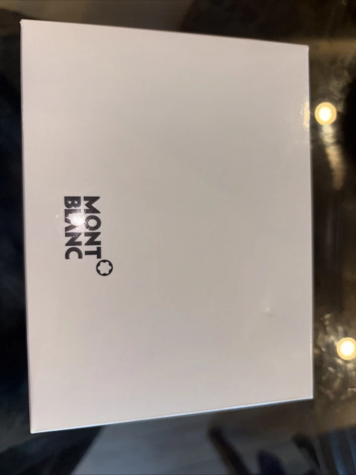 Mont Blanc Sartorial Tarjetero Y Porta Documentos 128594 Cuero Azul 4cc Foto 4 de 4