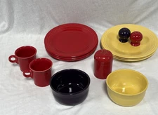 13 piece Lot of Fiestaware
