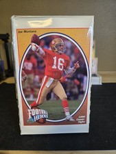 1991 Upper Deck Collectors Choice Box Football Heroes Joe Montana *LEER*
