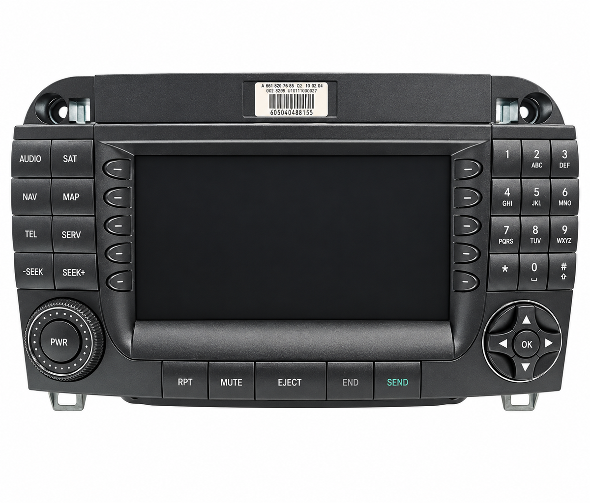 2004 2005 2006 MERCEDES-BENZ W220 COMAND NAVIGATION MONITOR RADIO