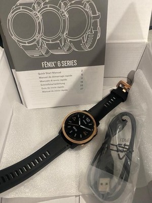Garmin Fenix 6s Sapphire Multisport GPS Watch With Heart Rate