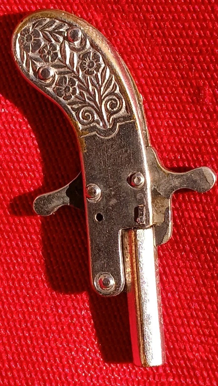 TINY MICRO ENGRAVED PIN FIRED MINI ( AUSTRIAN??) … - image 1