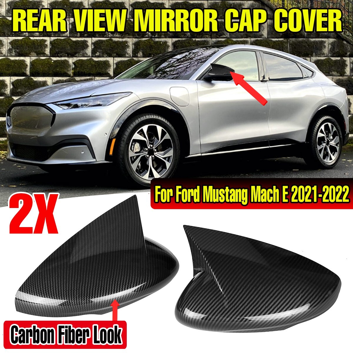 Full Hood & Fender + Mirror Kit | FORD MACH-E FIRST EDITION 2021 Full Hood & Fender + Mirror Kit | FORD MACH-E FIRST EDITION 2021