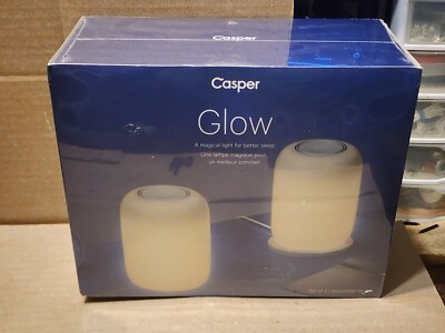 Casper Sleep GLOW A Magical Light for Better Sleep Double Pack Factory Sealed