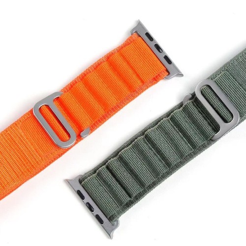 Alpine Loop Nylon Watch Band For Apple Watch Ultra 8/7/6/SE/5/4 44/45/49mm Strap - Picture 7 of 62