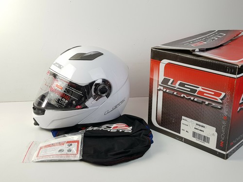 Casco Modulare LS2 FF370 EASY GLOSS WHITE Tg. XL Gr. 1500 | eBay