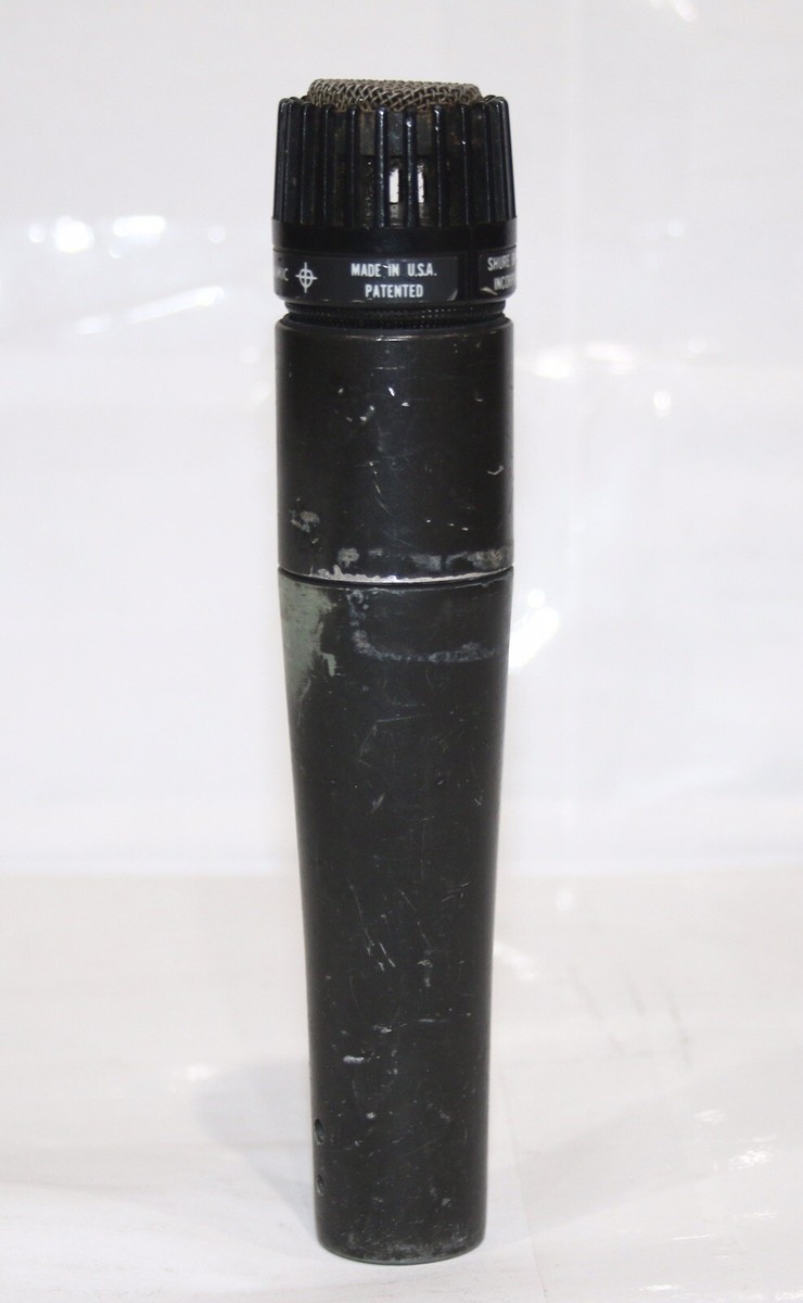 SHURE SM57 UNIDYNE III MICROPHONE/ORIGINAL USA- VINTAGE SHURE SM57 UNIDYNE III MICROPHONE/ORIGINAL USA- VINTAGE