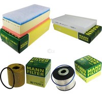Mann-Filter Inspektionspaket FüR Peugeot Expert Kasten 2.0 Hdi 130 CitroëN