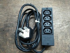 Schurter 4748 Distribution Unit with Power Cord and 4 IEC Appliance Outlets F