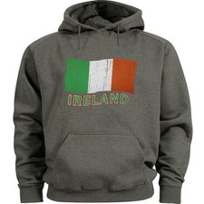 Ireland sweatshirt hoodie Men's size Irish flag sweatshirt hoody sweats hoodie