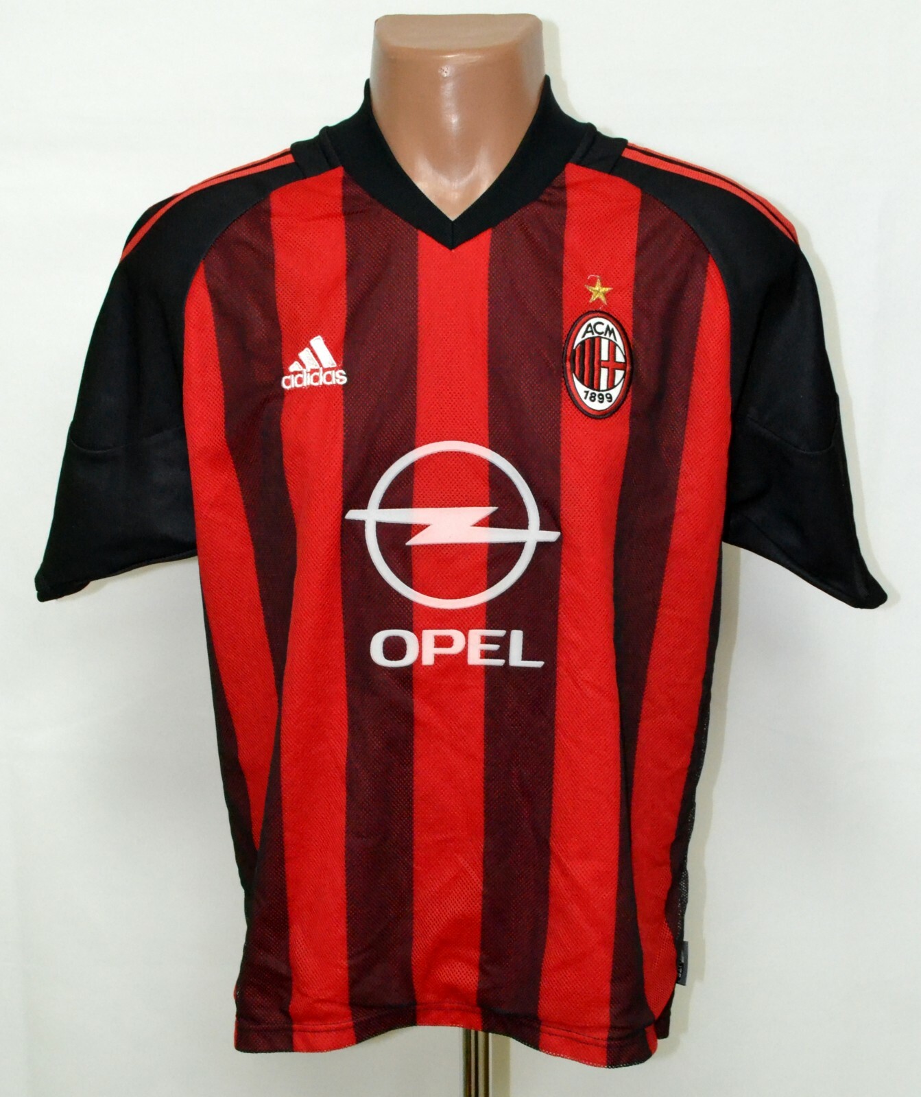 Lejlighedsvis Smag velsignelse AC MILAN 2002/2003 HOME FOOTBALL SHIRT JERSEY ADIDAS SIZE M ADULT | eBay