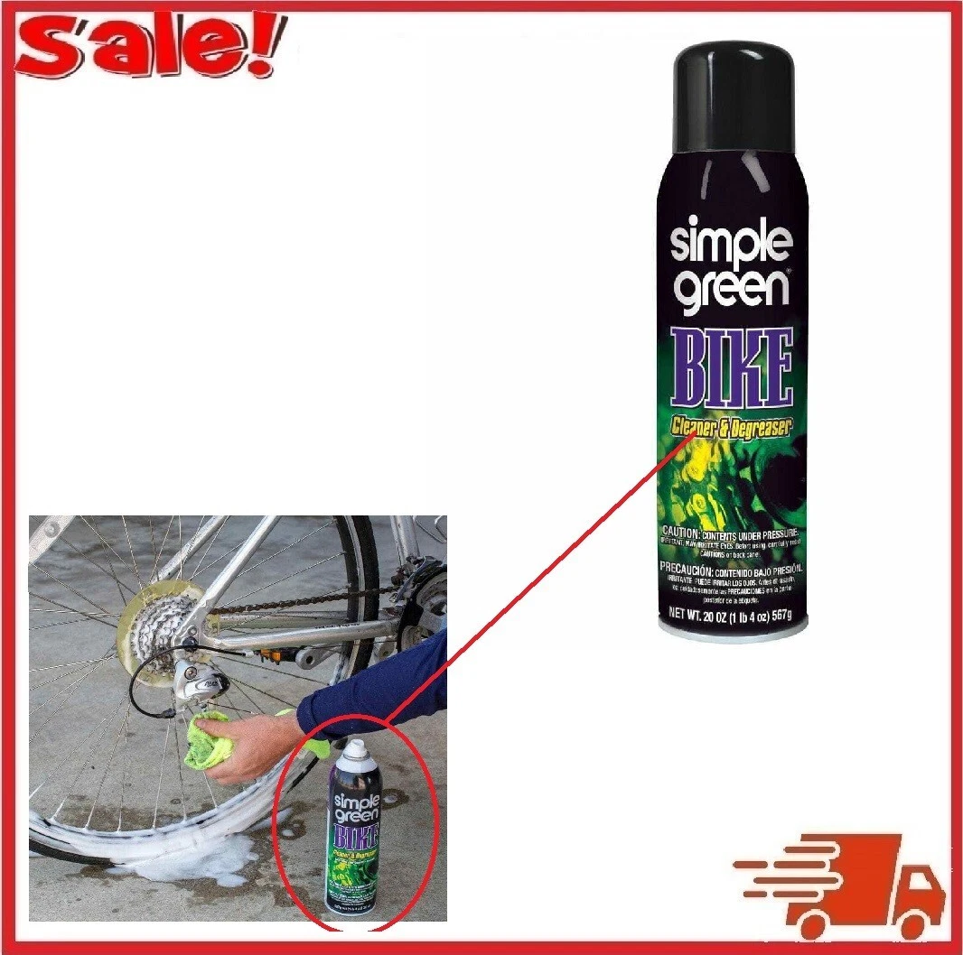 Simple green 2024 on bike chain