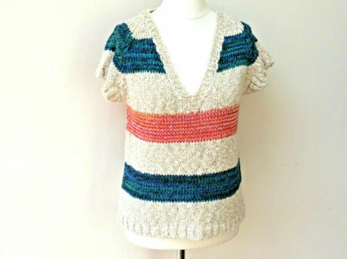 Acrylic Knit Vintage Tops & Shirts for Women