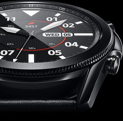 Samsung Galaxy Watch 3 45mm Mystic Black Ebay