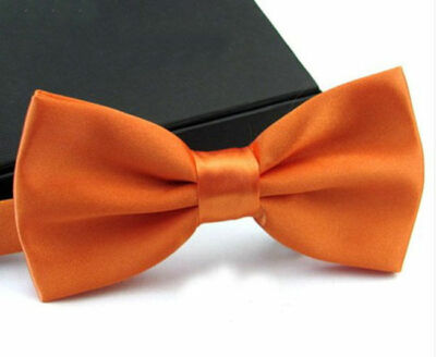 Bow Tie For Men Polyester Solid Pretied Bowties Adjustable 9 thumbnail image