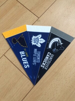 FANION PENNANT ICE HOCKEY GLACE SMOKE-EATERS