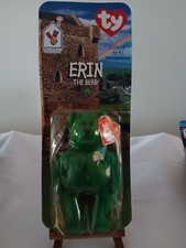 McDonald’s Teenie Beanie Babies Erin the Bear 1997 Sealed Ty Plush