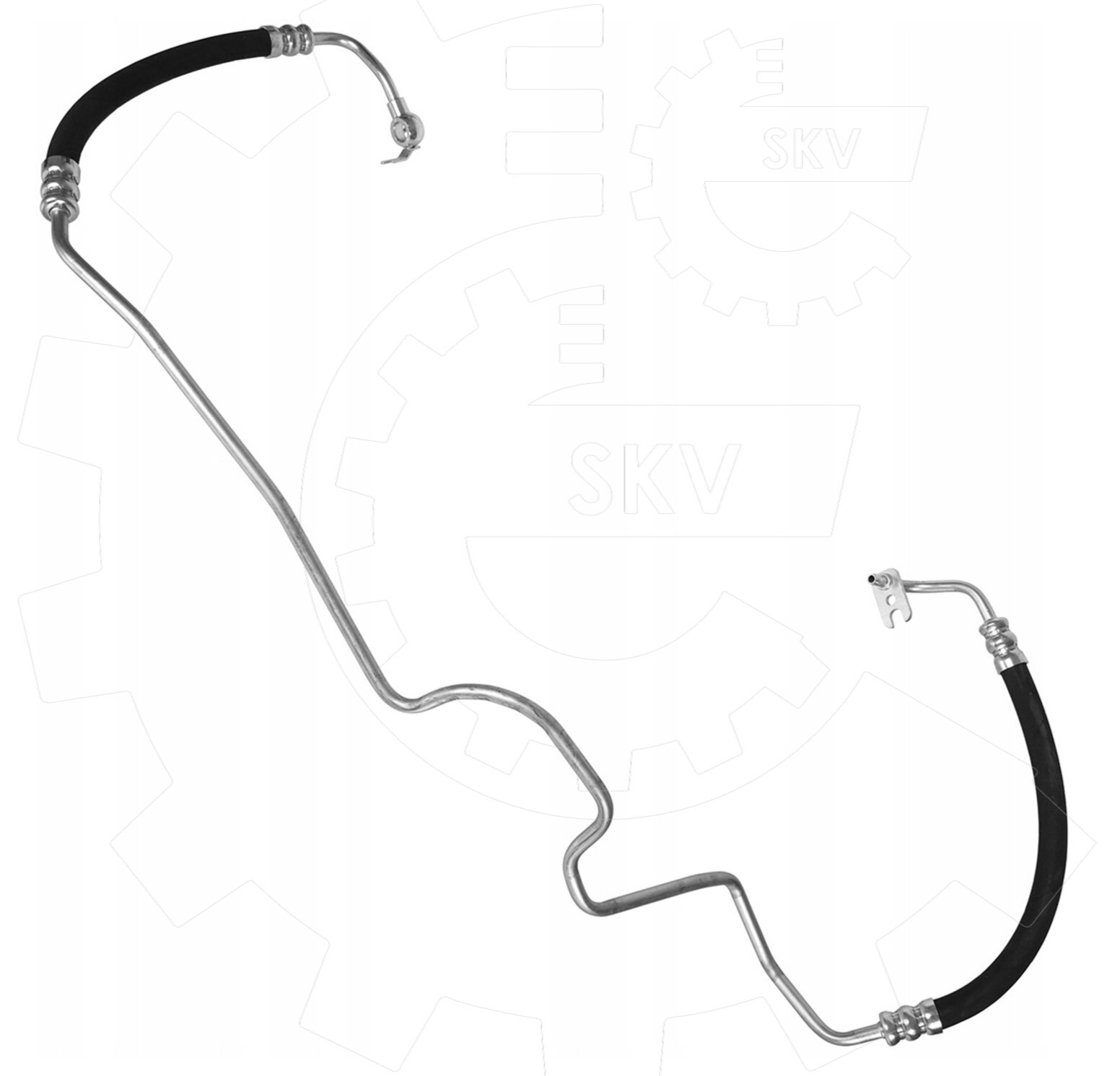 Tuyau hydraulique servo Opel Insignia A 2.0 CDTI piece 20957815 haute pression en caoutchouc noir