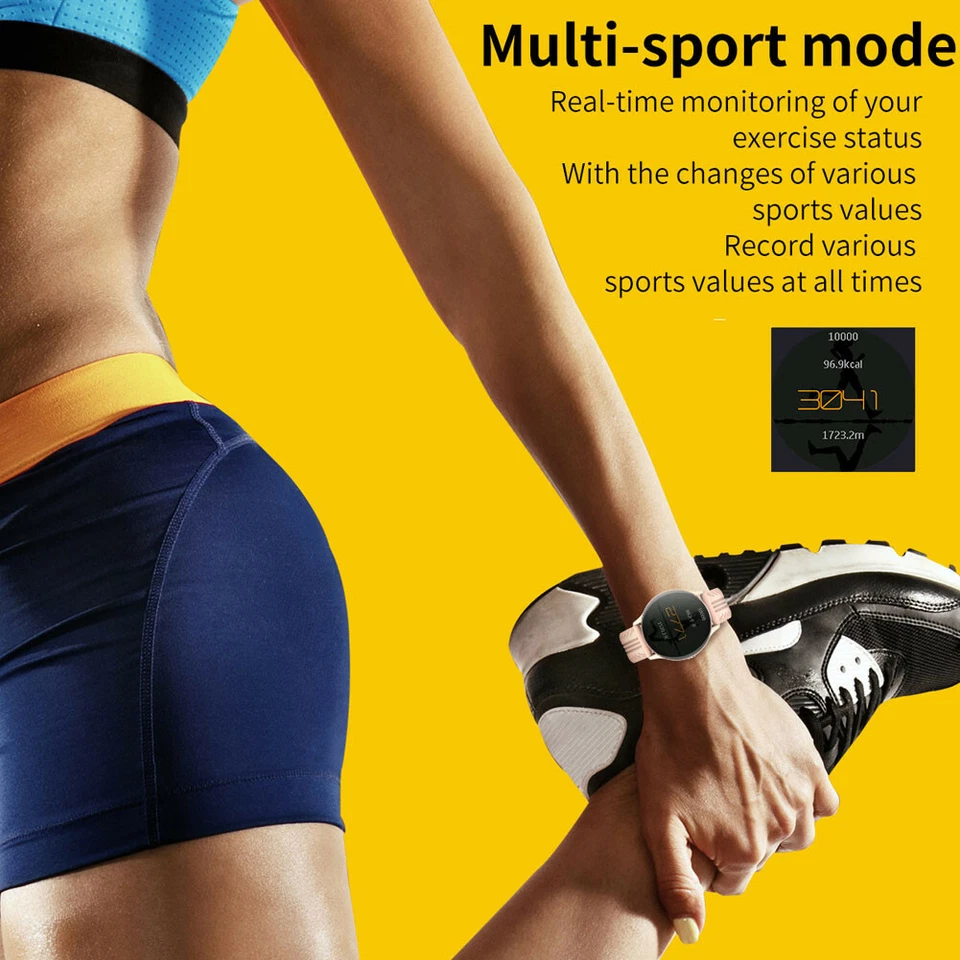 Bluetooth Smartwatch Women Men Smart Watch Activity Fitness Tracker Pedometer - Image 2 of 4