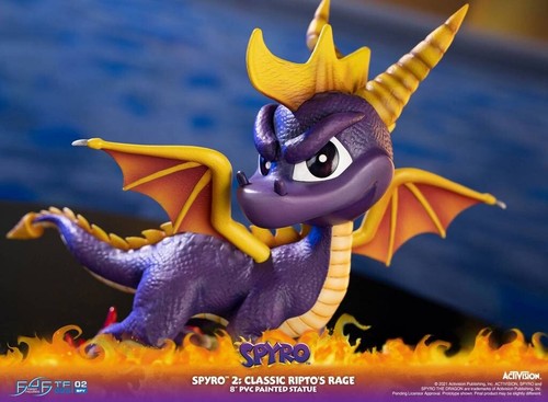 Spyro 2: Ripto's Rage PVC Statue Spyro 20 cm - First 4 Figures - Bild 4 von 4