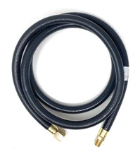 6' LP Propane Gas Hose Assembly 3/8" Female Flare x 1/4" Male NPT High Pressure