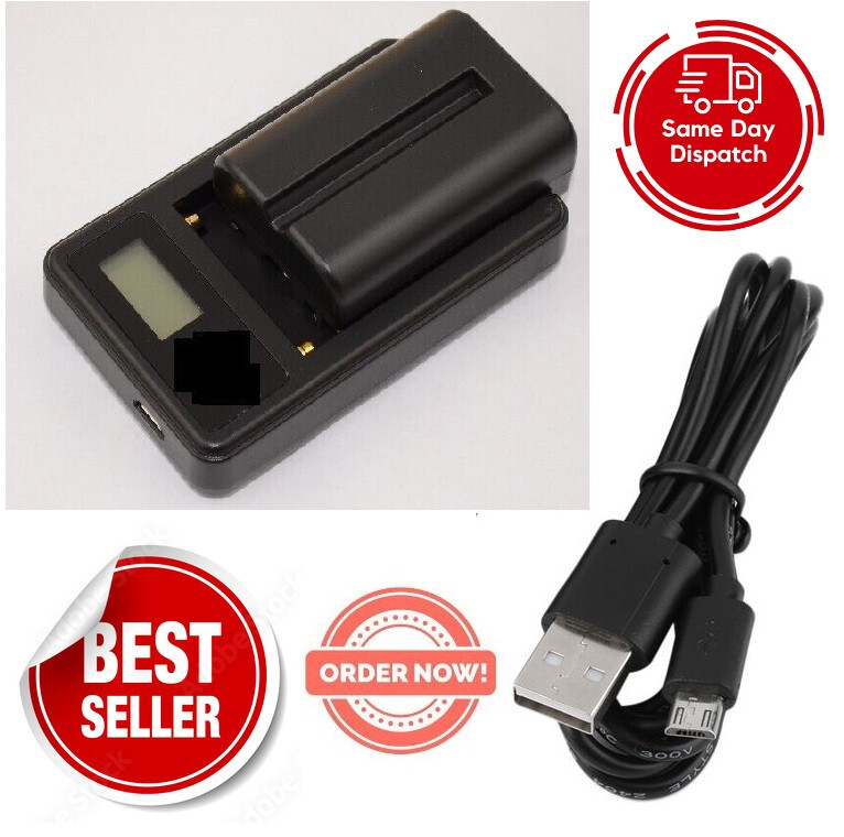 Cargador De Bateria P/ Nikon En-el3e D90 D80 D70 D100 D300 | Envío
