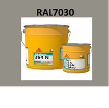 Sika&reg; Sikafloor&reg;-264 N 30 kg Steingrau RAL 7030 Neu Beschichtung Garage Halle