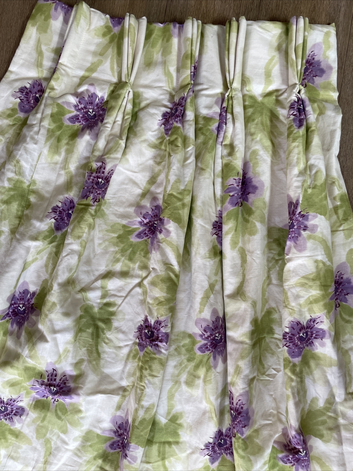 John Lewis JONELLE CURTAINS Passion Triple Pleat 58” W x 89” Blanket