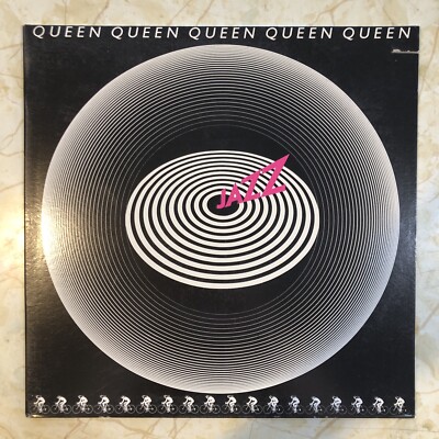 Queen Jazz 1978 Vinyl LP w/Poster, Mint- Vinyl/VG+ Cover: Vinyl Looks Unplayed!
