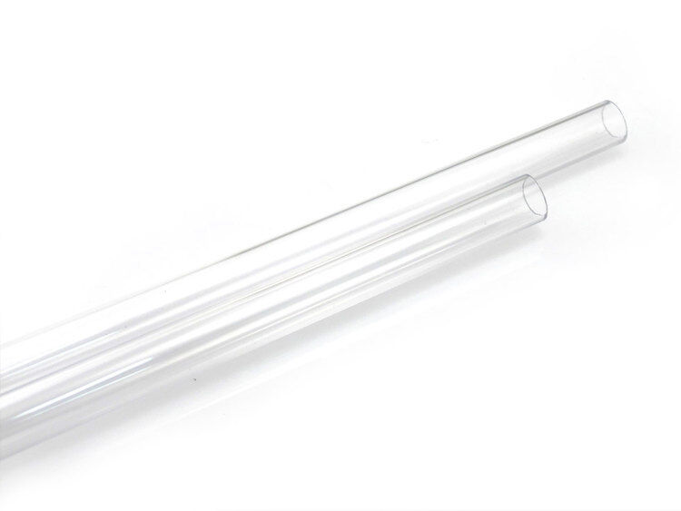 XSPC PETG Tubing 14/10mm, 4 Pack 0.5m (Clear) Rigid Tubing 