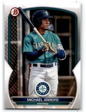2023 Bowman Michael Arroyo #BD-67 Mariners
