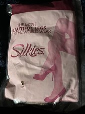 NEW Silkies 070502 Control Top Pantyhose Queen Beige X-Large Honey Made In USA