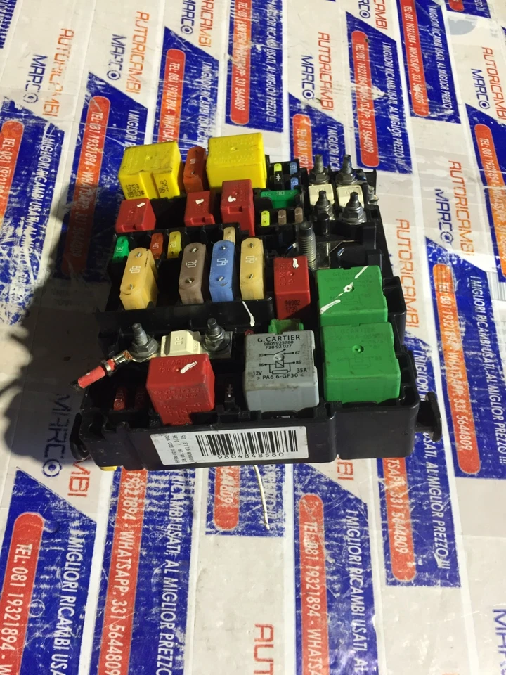 CENTRALINA PORTA FUSIBILI PEUGEOT 208 I 9804848580 DV6DTEDM - Immagine 2 di 4