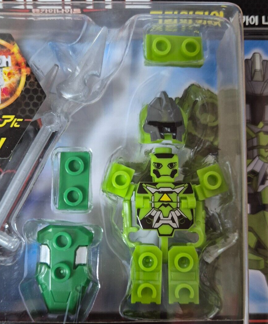 Tenkai Knights Ionix Happinet Spectros Green Warrior Basic Mini