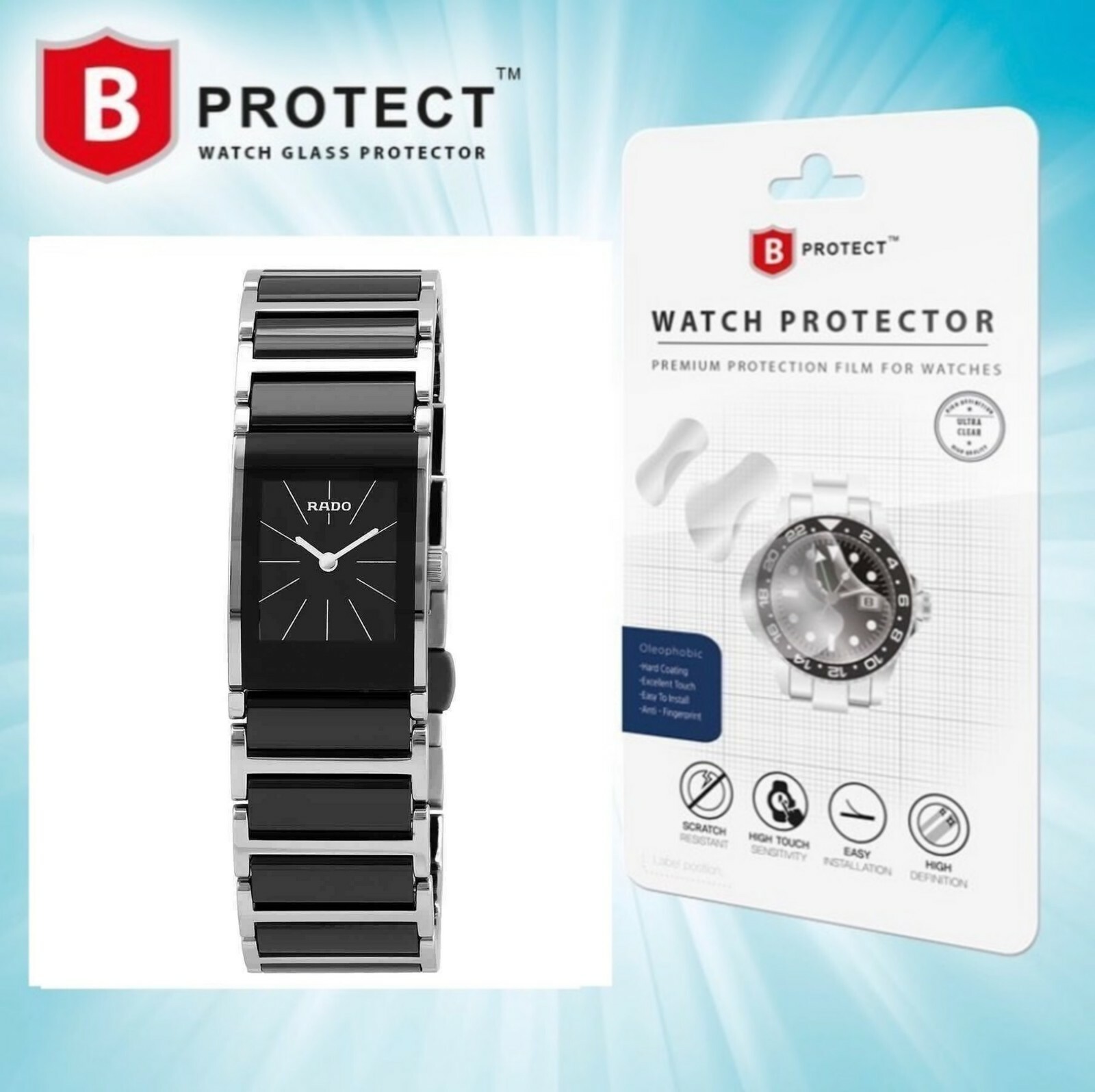 Protection Rado Ladies Integral 17x22mm film invisible B-PROTECT
